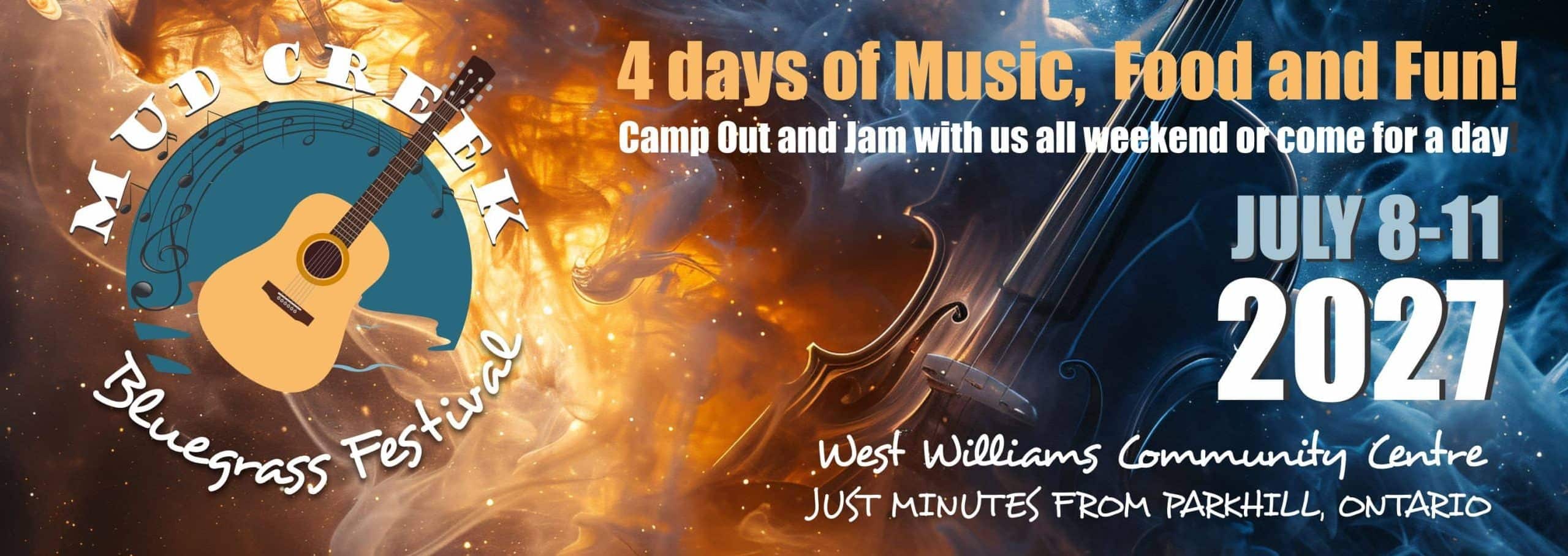 MUD CREEK BLUEGRASS FESTIVAL Logo